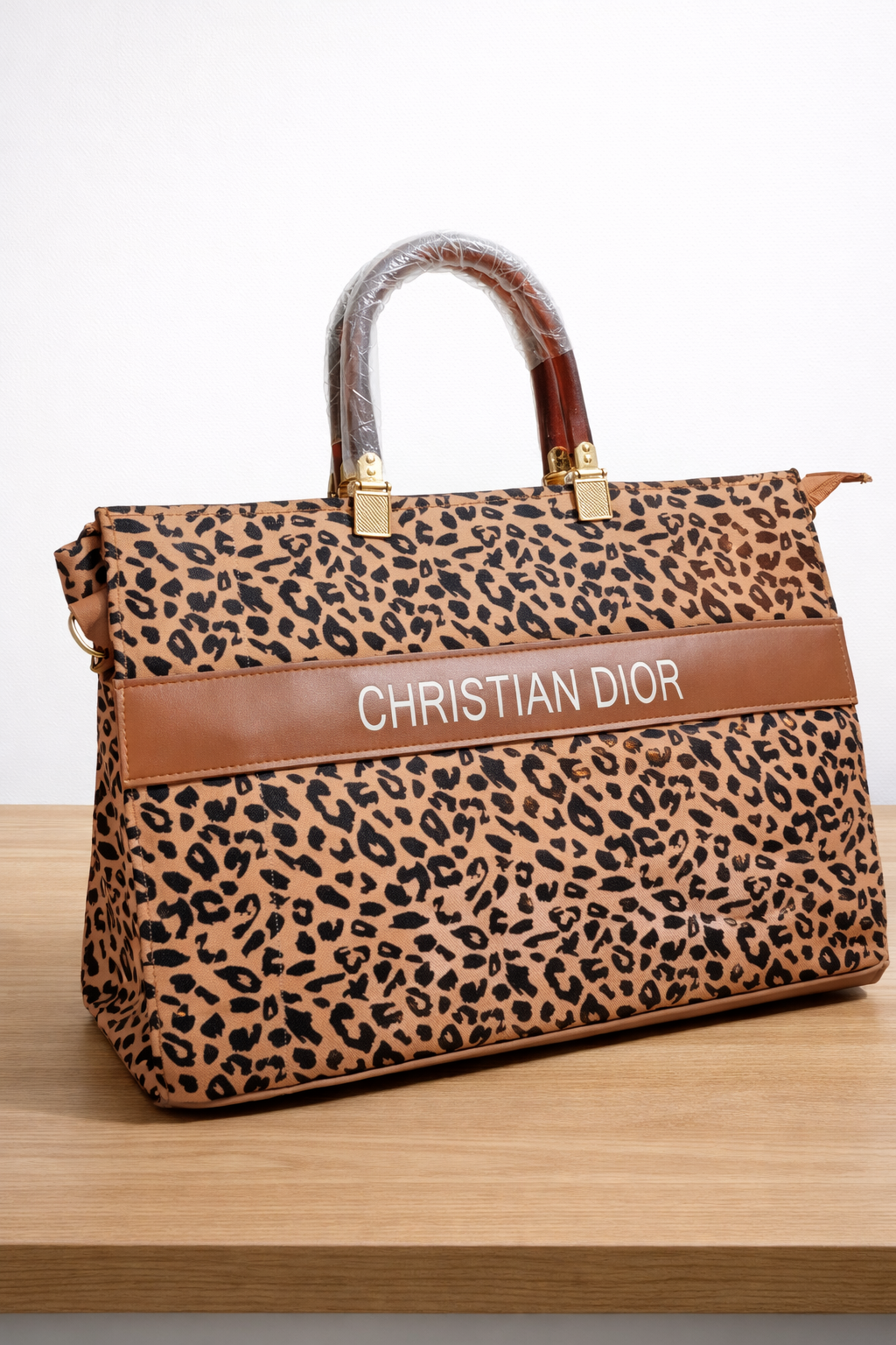 Leopard Print Tote Bag