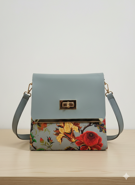 Artistic Floral Crossbody