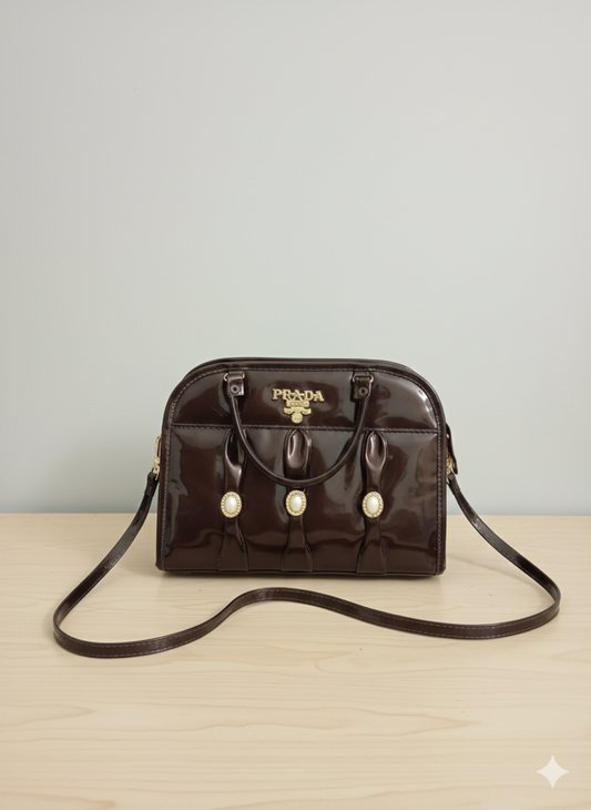 Dark Brown Leather Bag