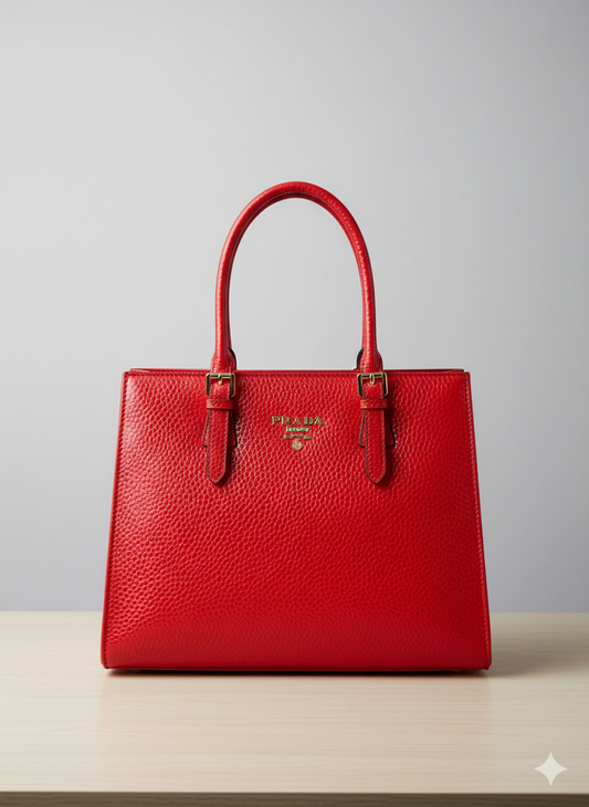 Classic red Handbag
