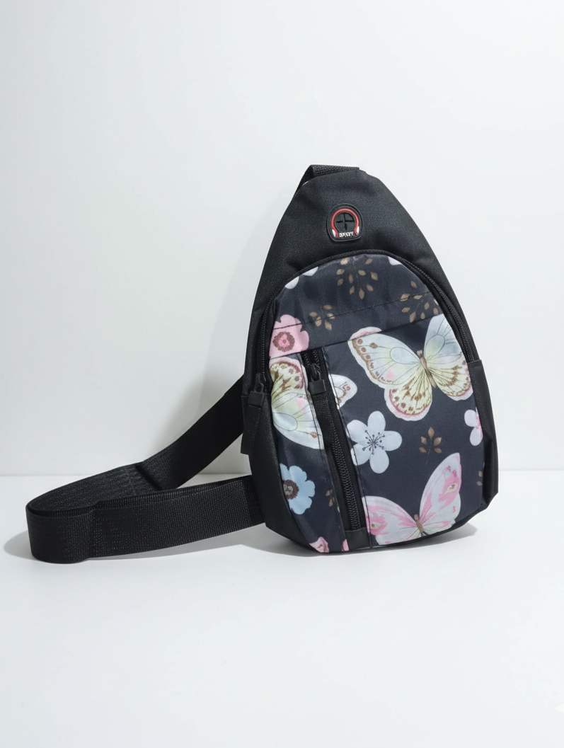 Midnight Bloom Crossbody