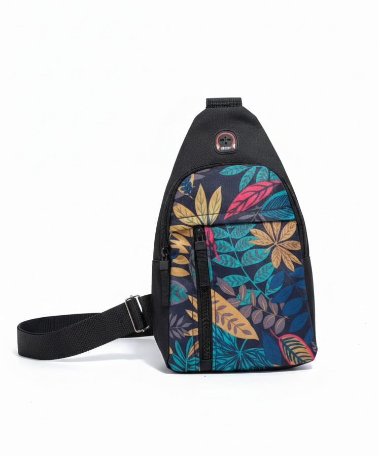 Midnight Bloom Crossbody