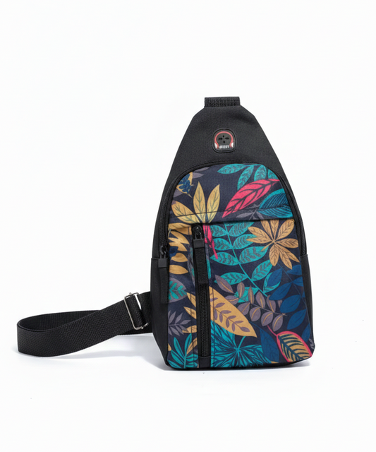 Midnight Bloom Crossbody