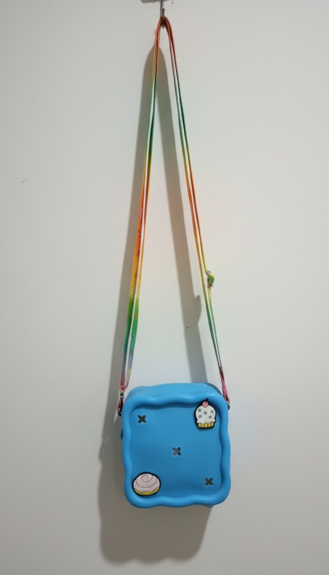 Rose Gala Bag | Square-shaped