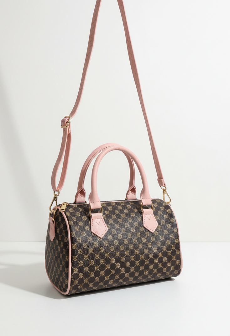 Rose Heritage Barrel Bag