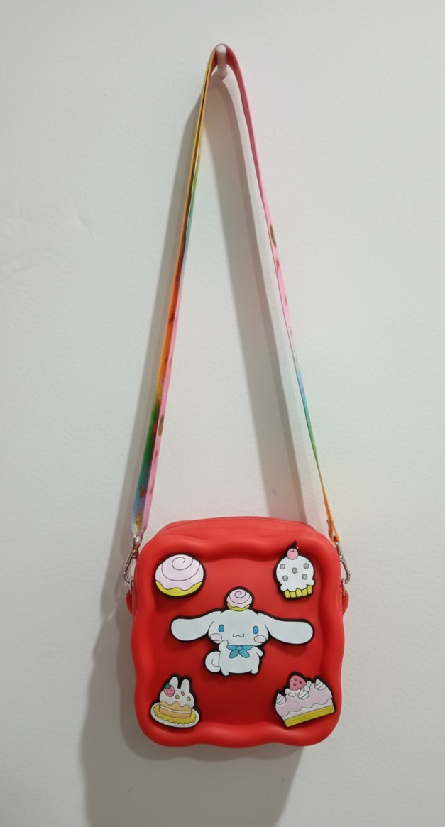 Rose Gala Bag | Square-shaped
