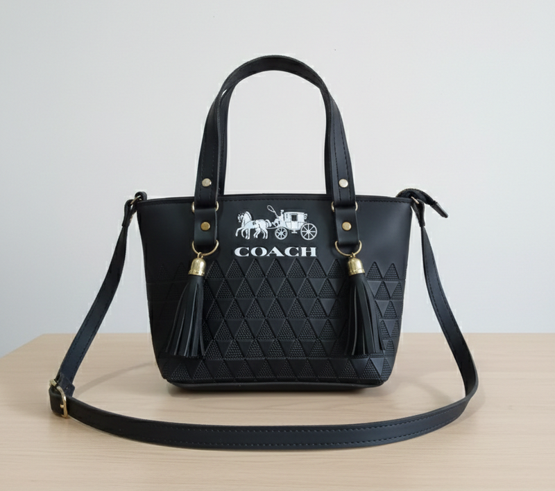 The Black Tassel Bag