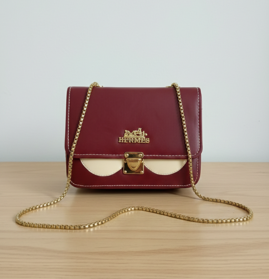 Crimson Crown Purse