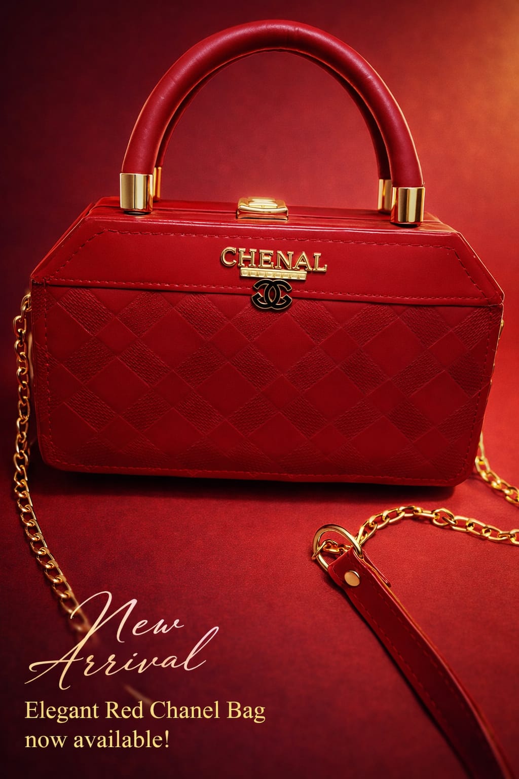 RED CHENAL BAG