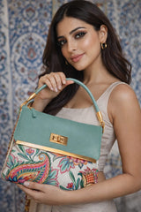 Zara Floral Luxe Handbag